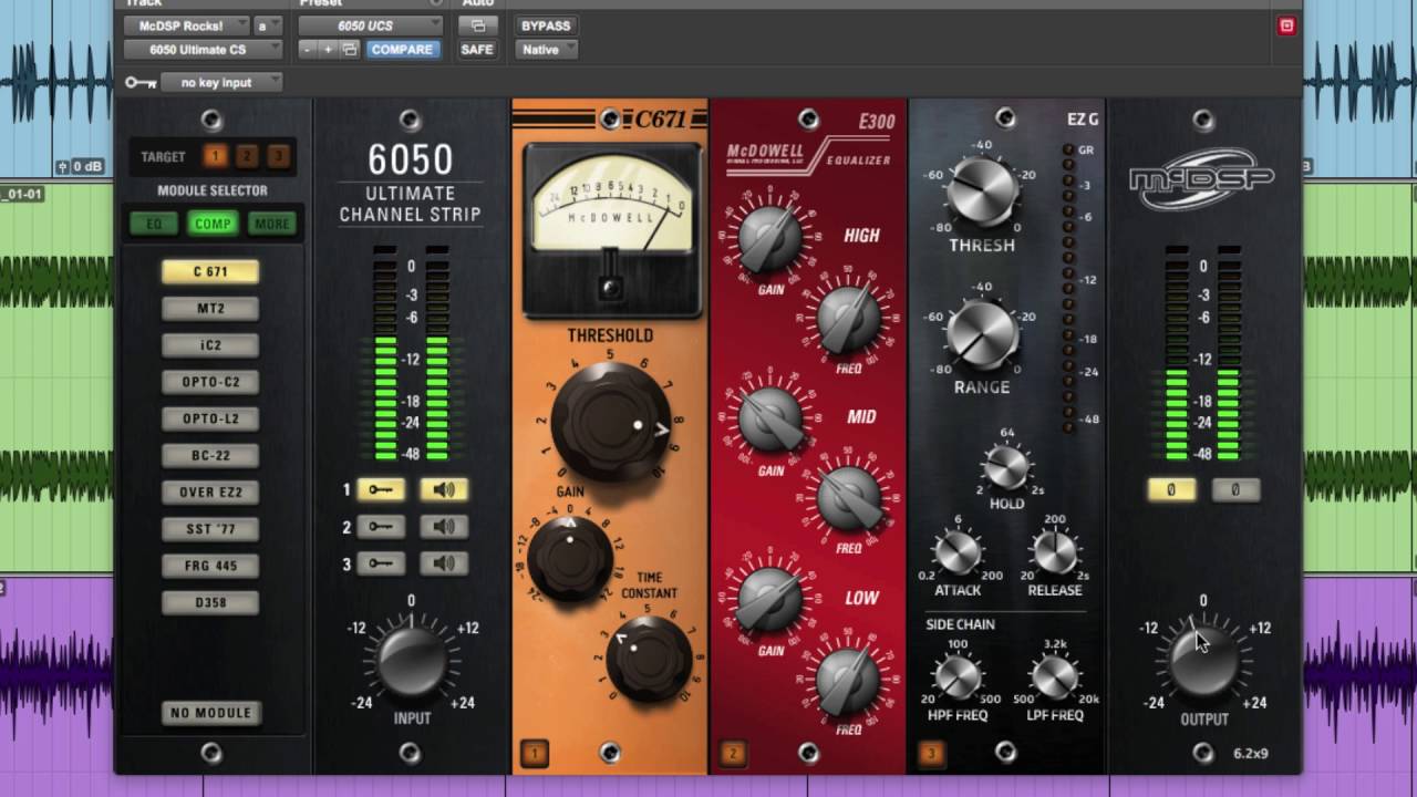 McDSP 6050 Ultimate Channel Strip Tutorial