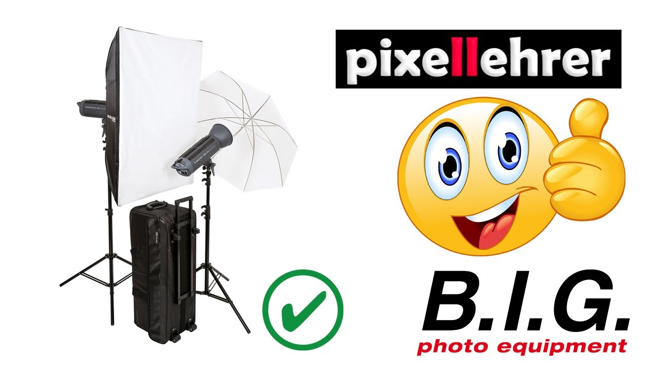 Helios Led 150s performance set von der Firma B.I.G. ausgepackt und getestet.