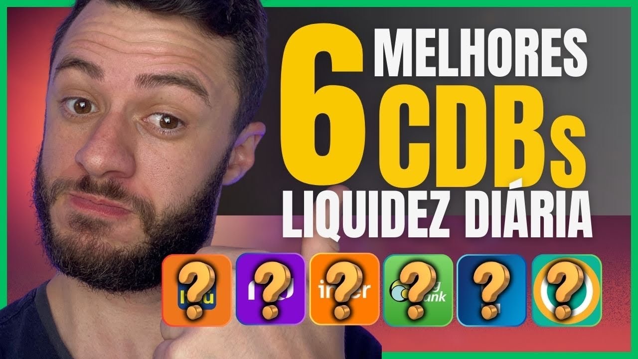 📈Os 5 melhores CDBs de liquidez diaria de 2023 ! [Guia definitivo]