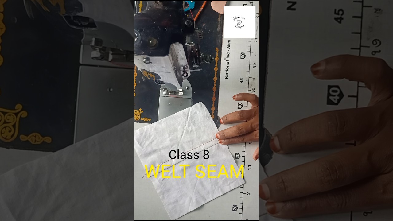 #Welt seam#types of seams#fashion designing course
