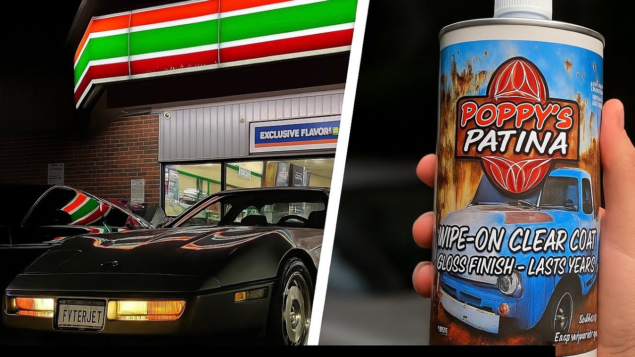 Poppy's Patina Wipe-On Clear Coat on a C4 Corvette -- 1985 Corvette DIY clear coat repair
