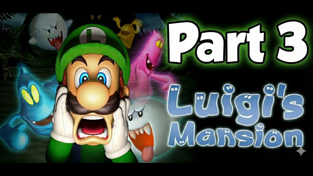 Luigi's Mansion PART 3!!!!!!!!!!