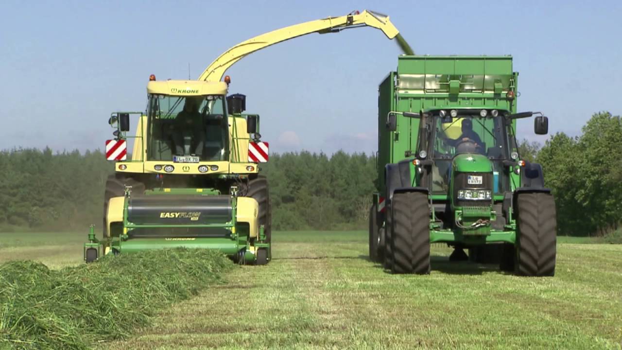 KRONE ZX 400 500 550 Dual Purpose Forage Wagons