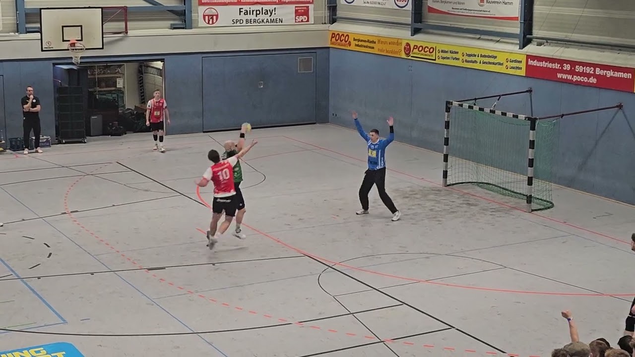 Oberliga, HC TuRa Bergkamen - SuS Oberaden 06.03.2026, 20:00 Uhr, 1. Halbzeit, letzte 10 min