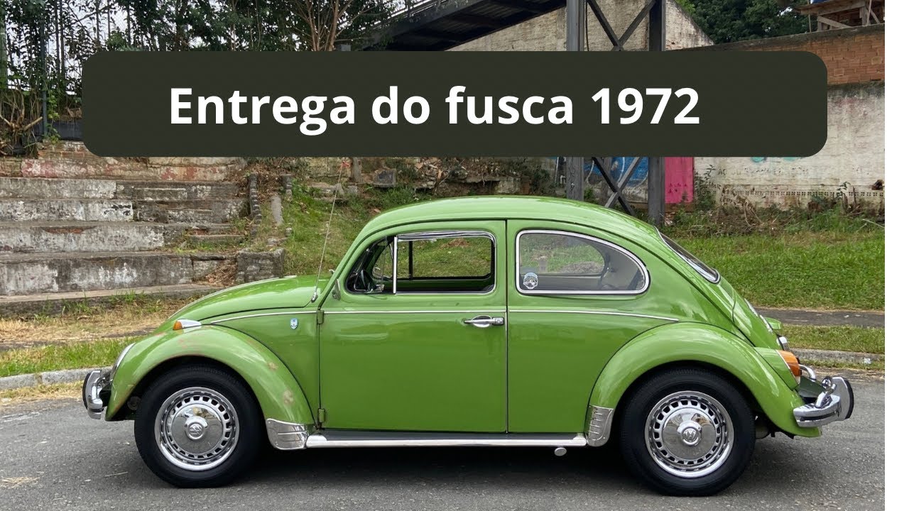 Fusca 1972 1500 entregue e pastel na feira - HiroVlog