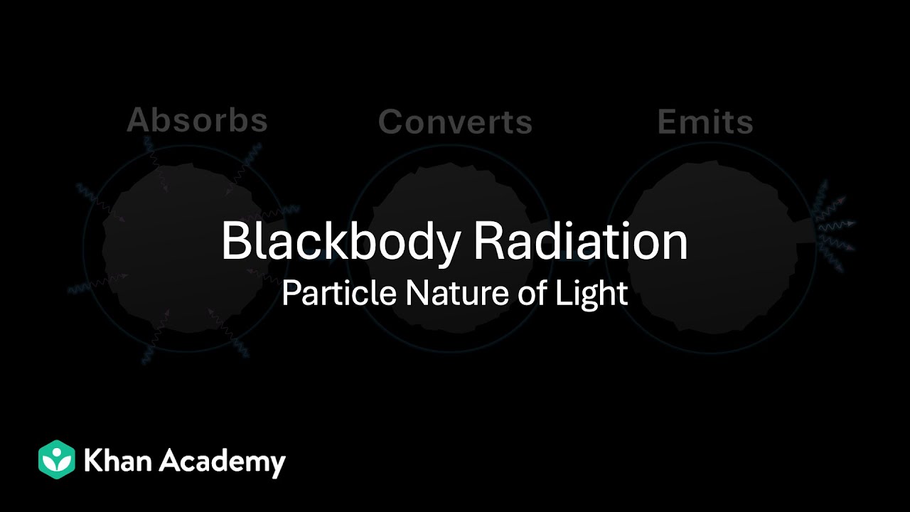 Blackbody radiation | Atomic structure | Grade 11 | Chemistry | Khan Academy