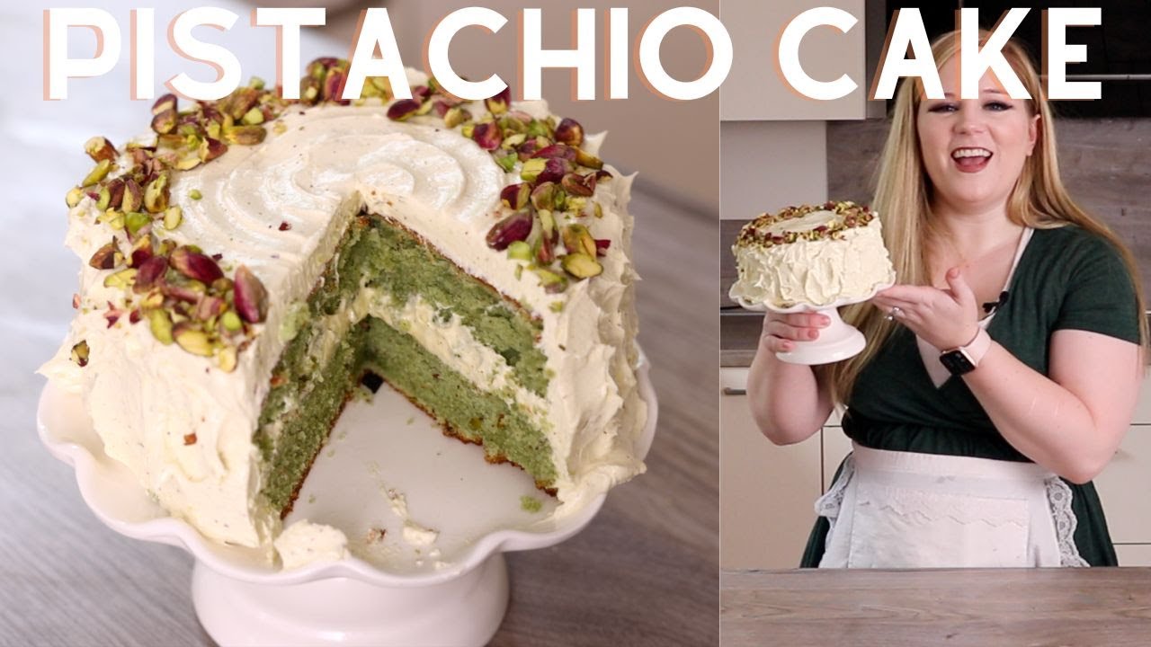 Фисташковый торт с фисташковым кремом | Bonni Bakery