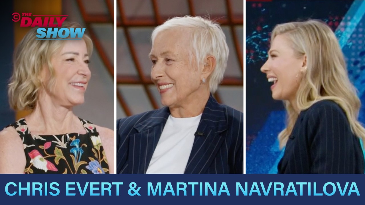 Chris Evert & Martina Navratilova - &ldquo;Chris & Martina: The Final Set&rdquo; | The Daily Show