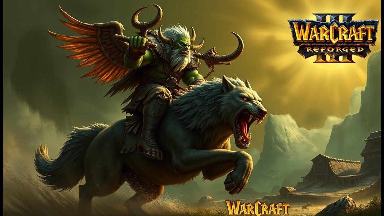 Эльф такого не ожидал. P.s. Не допускай и побеждай. Orc vs Elf.