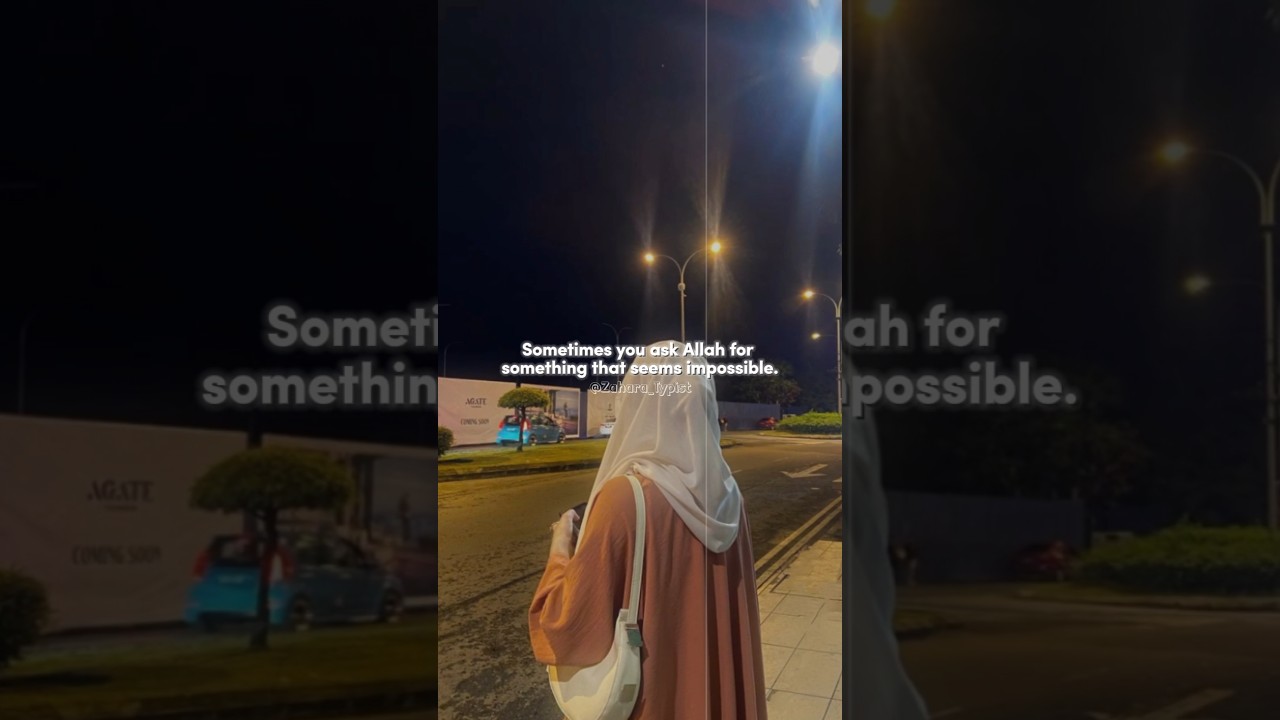 Have faith in Allah&rsquo;s timing || Allah Humma Nasheed 🎶