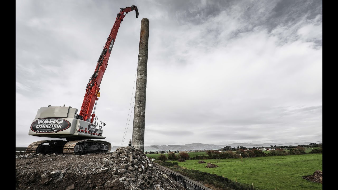 Longburn Freezing works by Ward Demolition