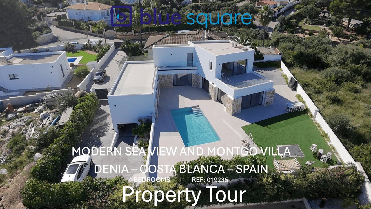 For sale: Modern Villa with Sea & Montgo Views I BLUE SQUARE I REF 019236