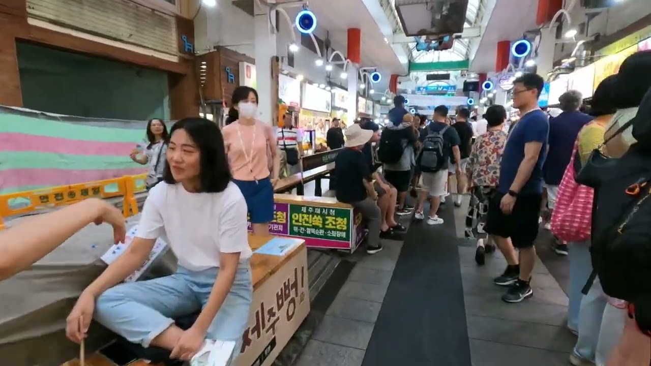ダイヤモンドプリンセス号で済州島の毎日オルレ市場に路線バスで行き眞露を買おう