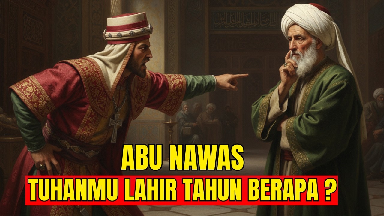 DEBAT GILA 😱‼️ Kisah Abu Nawas Tanya: TUHANMU LAHIR TAHUN BERAPA? Istana Baghdad Langsung Sunyi!
