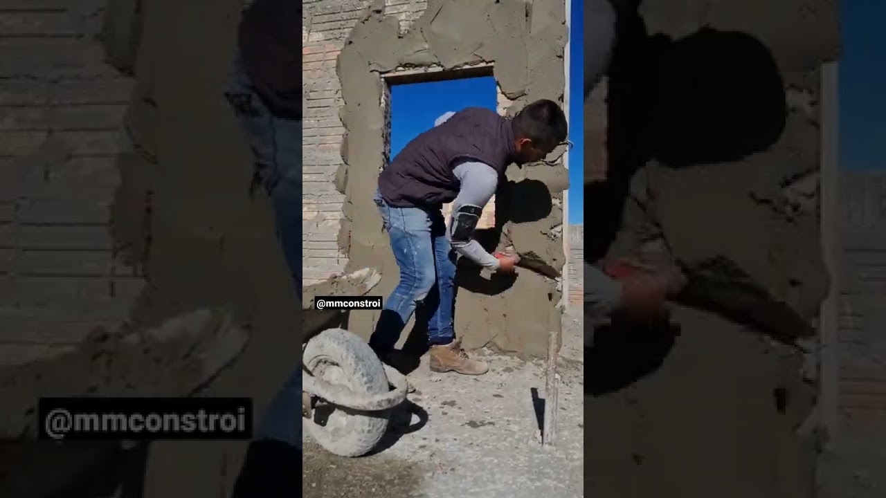como chapar massa na parede