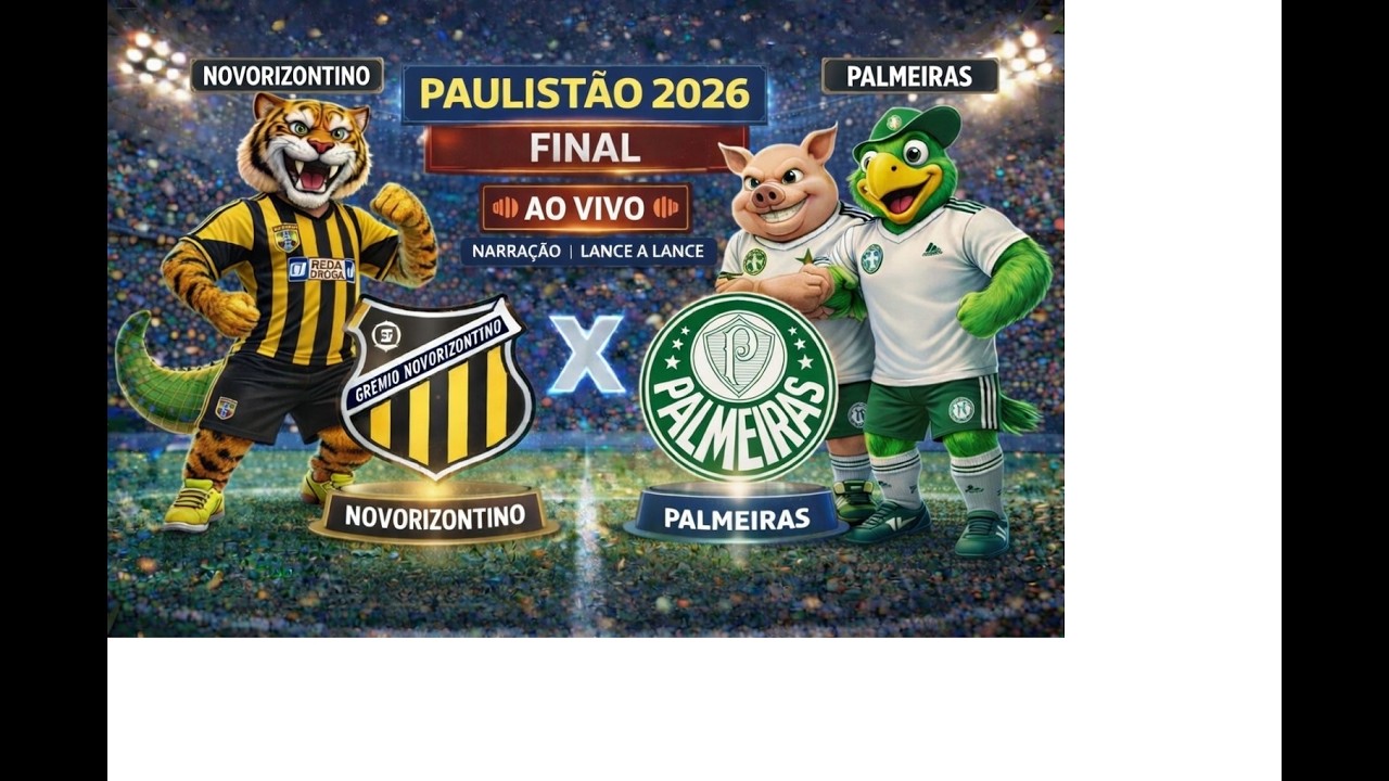🔴 AO VIVO 🔴 Novorizontino x Palmeiras | Narração em Português | Lance a Lance | Brasileirão