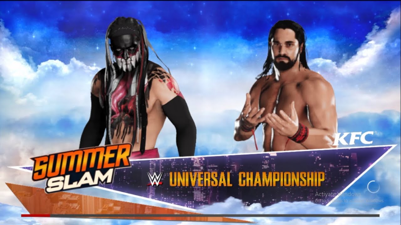 Finn Balor Vs Seth Rollins For Universal Championship SummerSlam 2016 Full MatchIWWE2K18PC Gameplay.