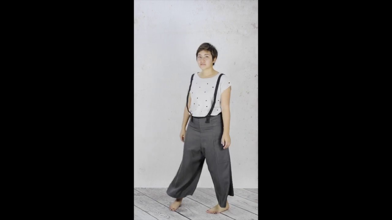 Lurdes Bergada Trousers and Spotty T-shirt