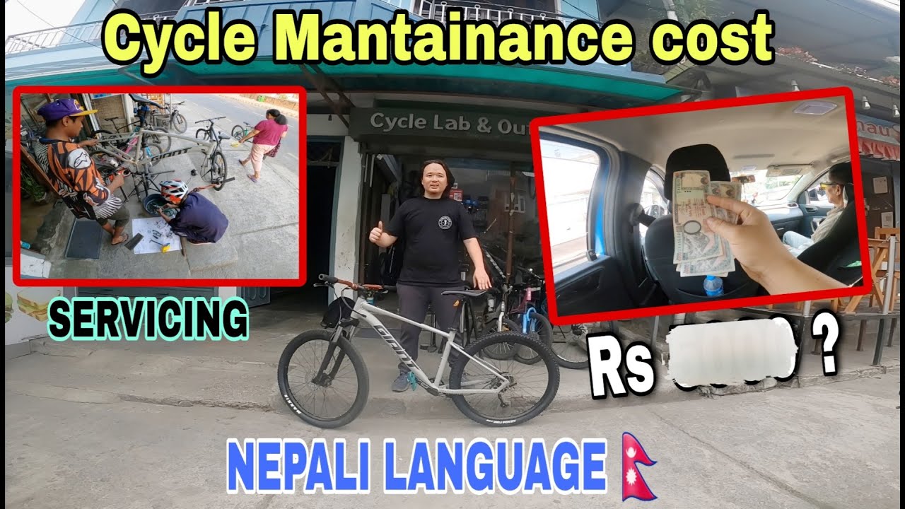 CYCLE  SERVICING COST IN NEPAL 🇳🇵 || NEPALI LANGUAGE (Amosh limbu) mtbanish cycle lab and outdoors