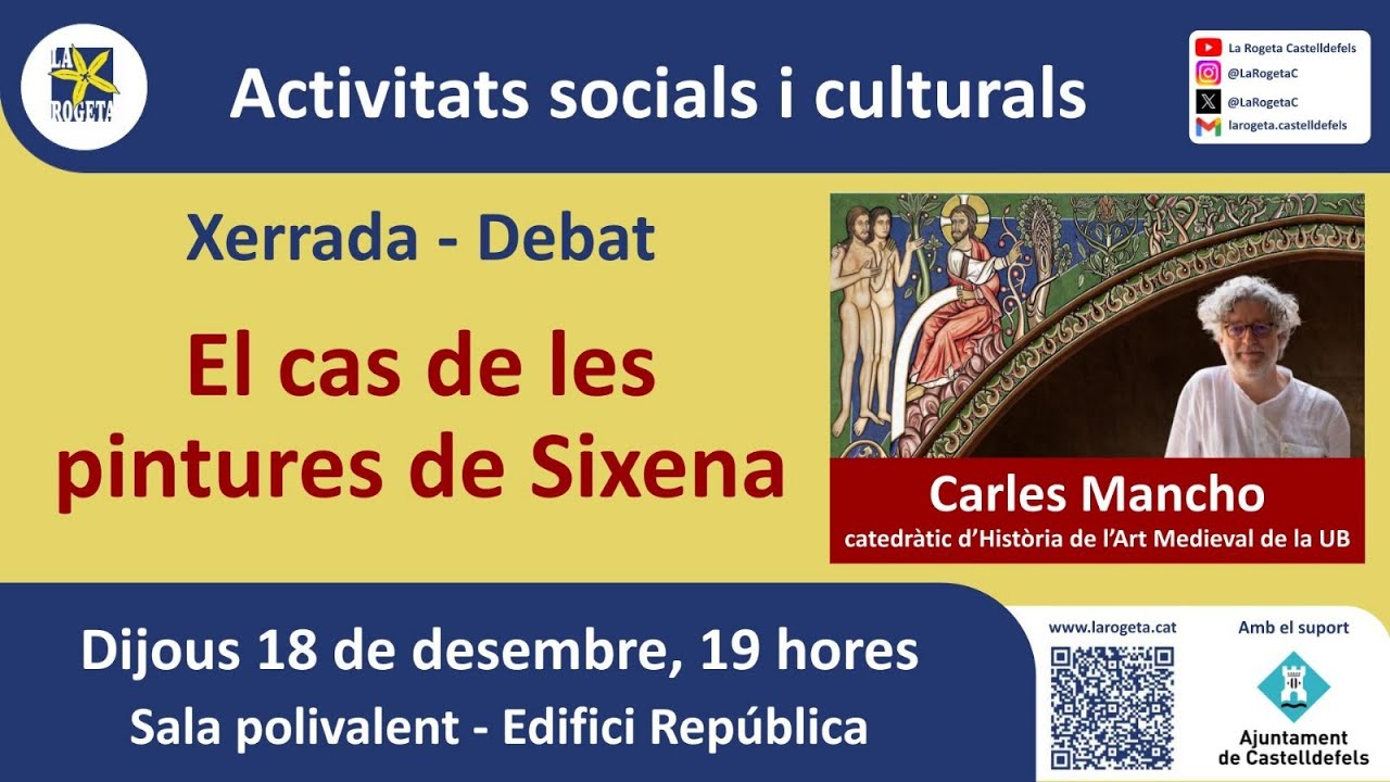 Xerrada Carles Mancho  -  El cas de les pintures de Sixena