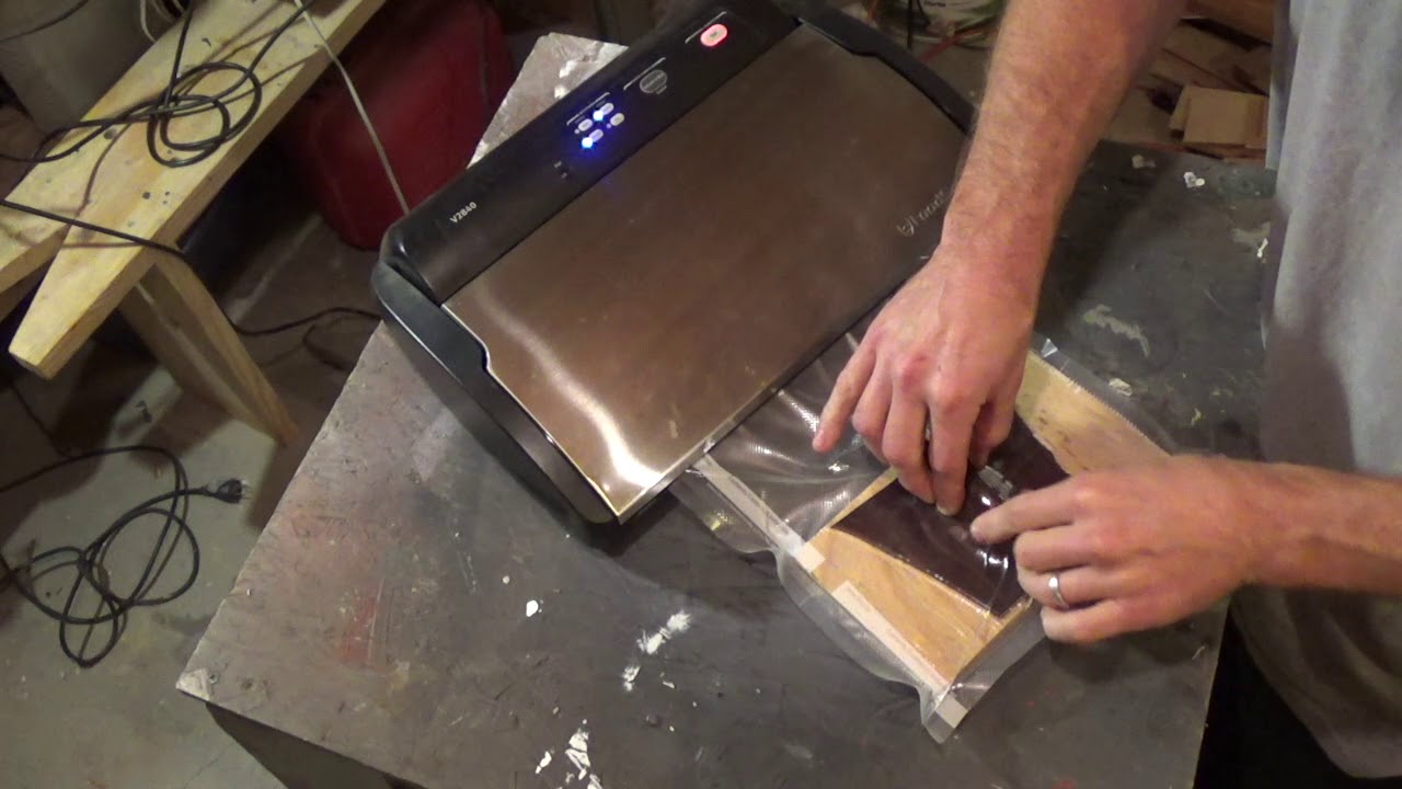 Wet Mold Leather with a FoodSaver (Vacuum Seal)