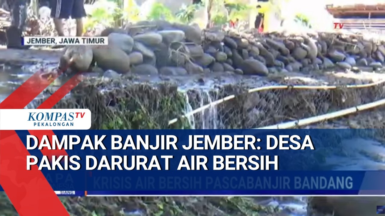 Lumpur Dimana-mana, Pipa Hancur: Begini Kondisi Desa Pakis Jember Sekarang