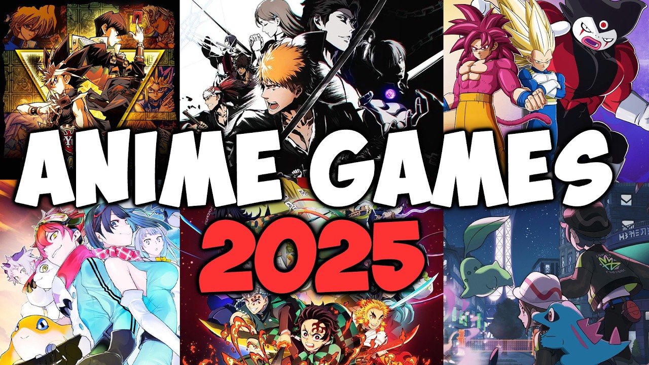 Die BESTEN Anime Games 2025 🔥