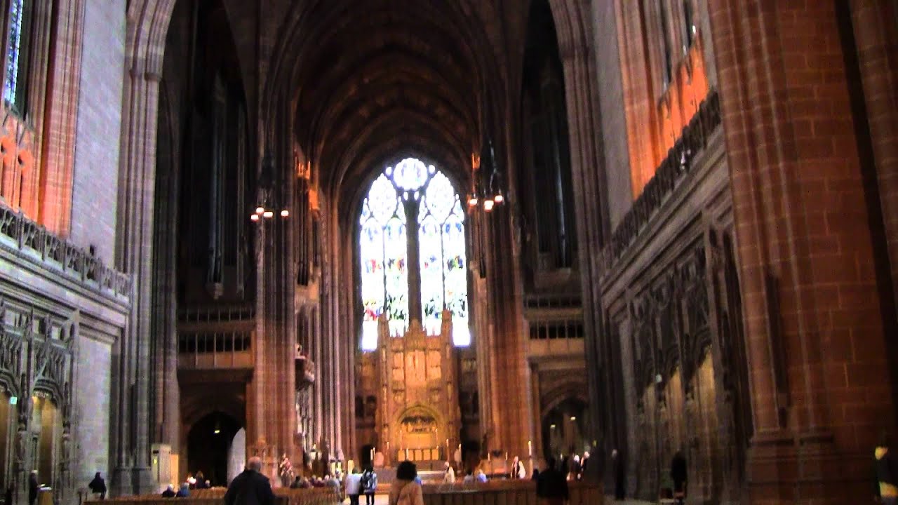 Liverpool Cathedral organ. HD