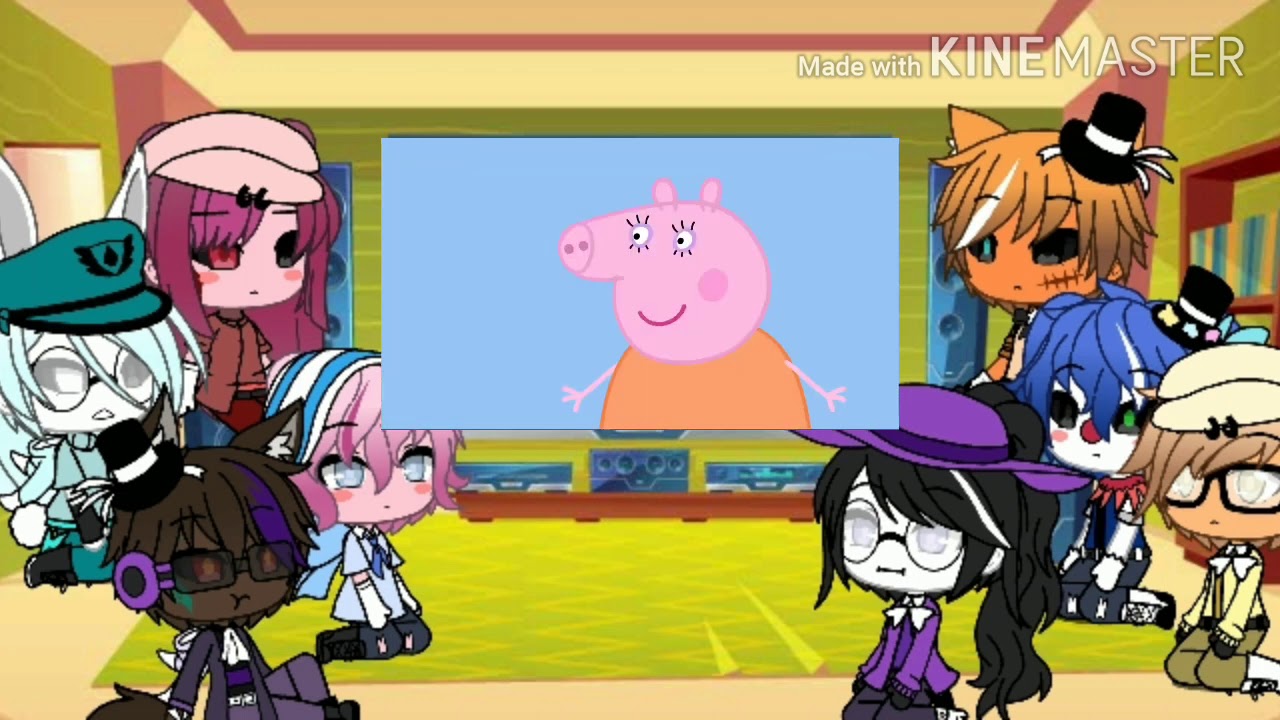 {REUPLOAD} Piggy reacts to Peppa Invades the Castle