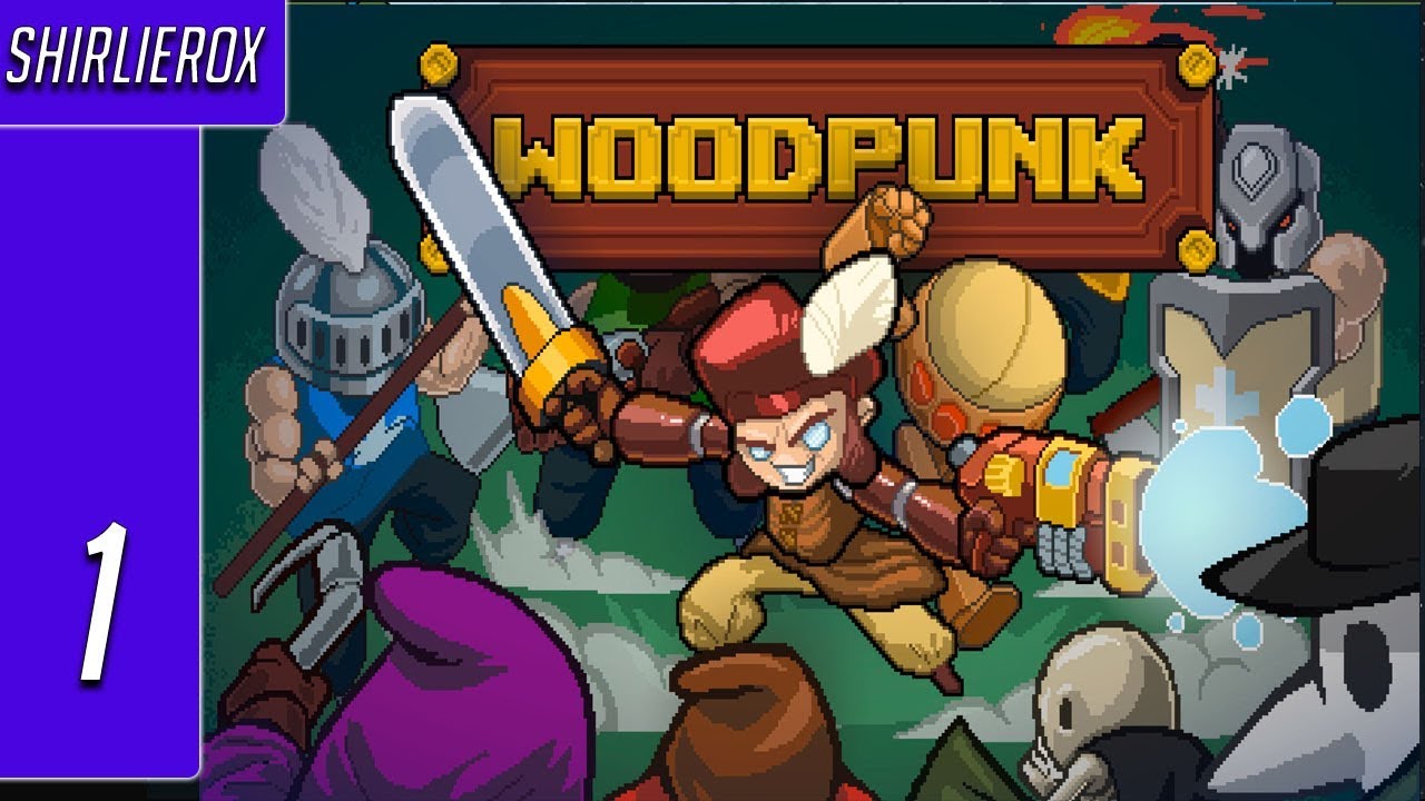 Woodpunk game  - Middle ages roguelike  - Let's Play Woodpunk gameplay
