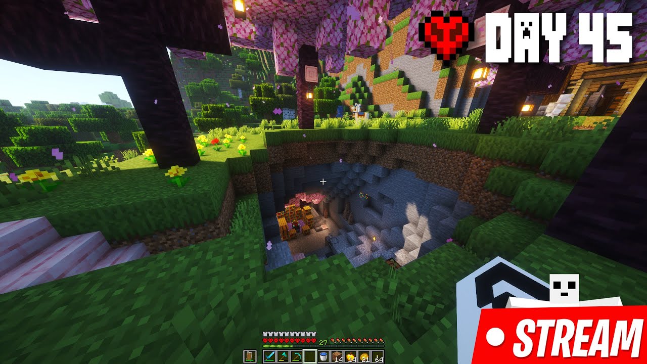 Hardcore Minecraft Gameplay LIVE | Minecraft Hindi Live 