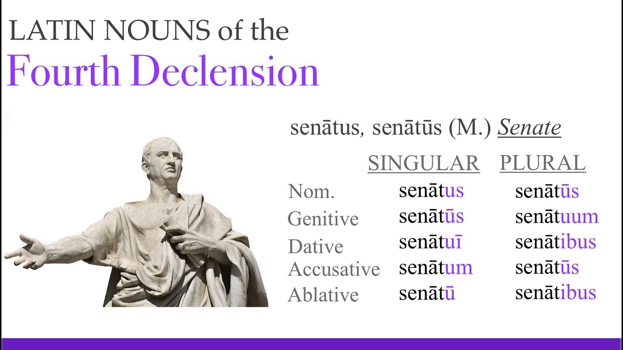 4th Declension (Nouns)