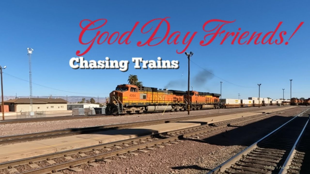 Chasing Trains along Route 66!