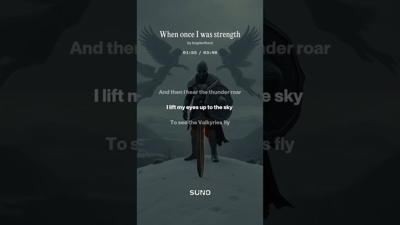 When once I was strength