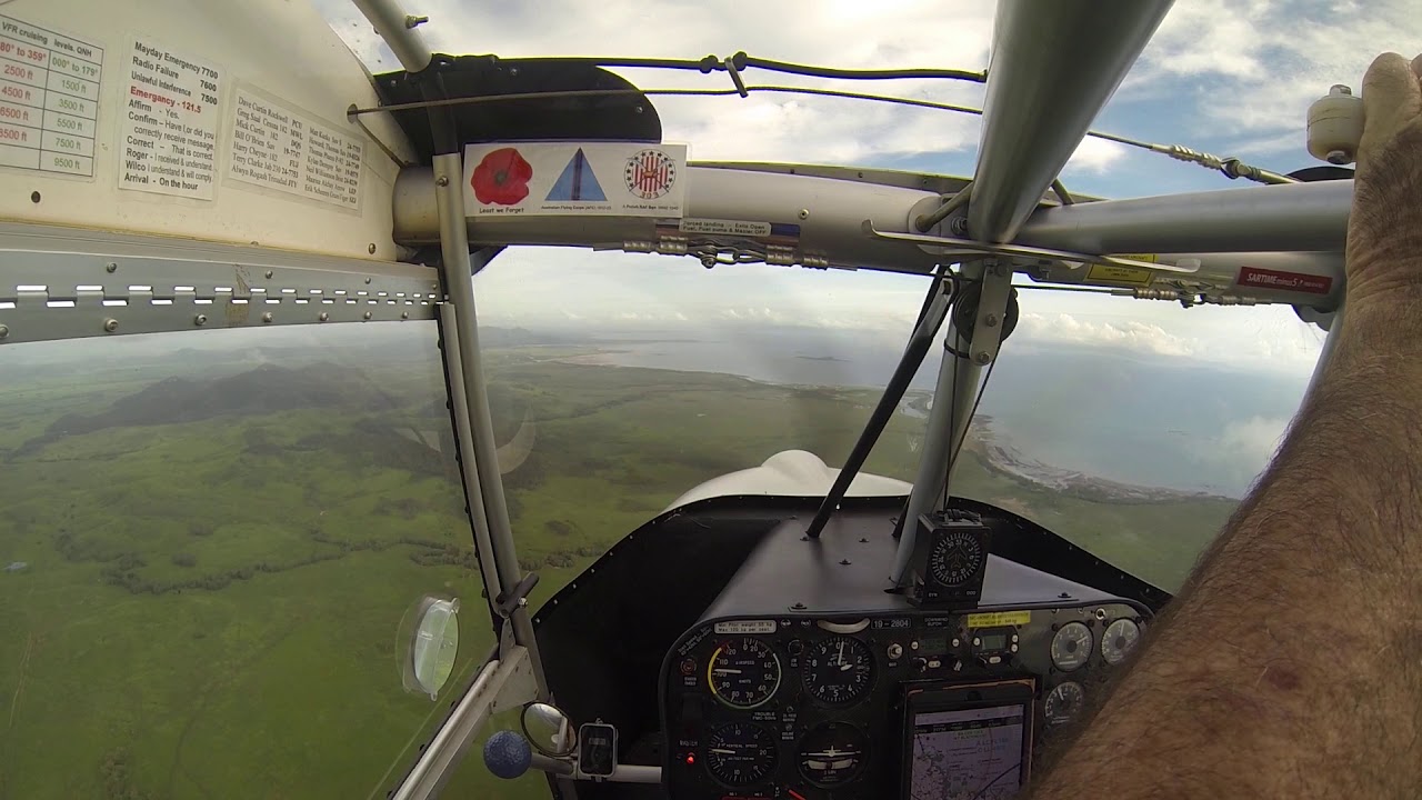 Skyranger Nynja speed 95 and 105 kts S & L GOPR2649