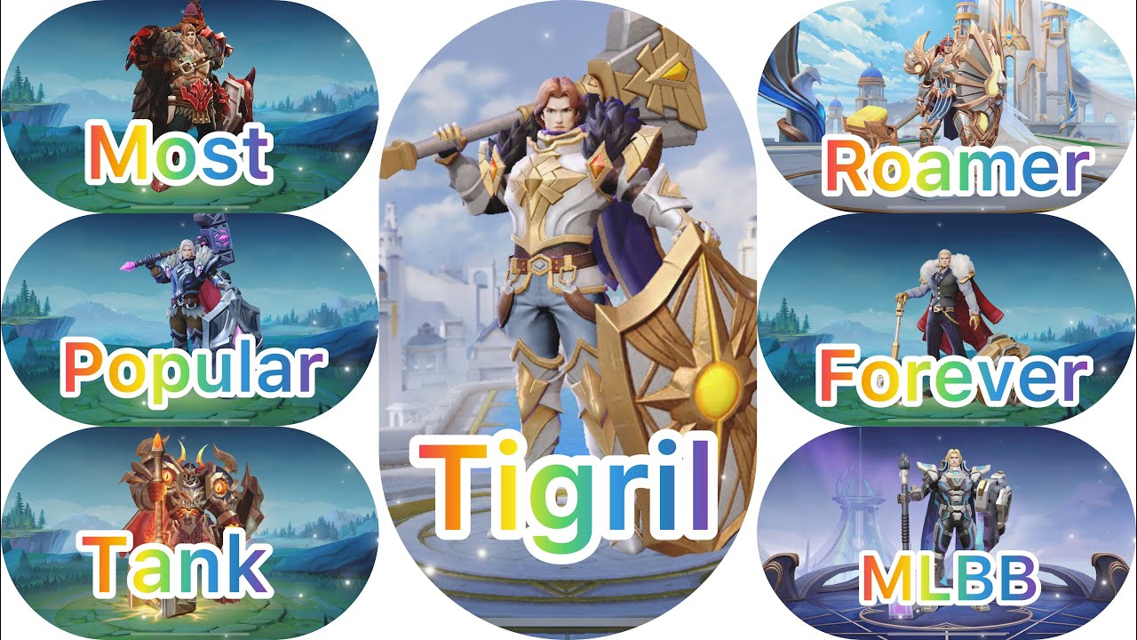 Tigril. Top tank Tigril. Most popular ML tank. # tigril #popular #tankmlbb #RaGnareC