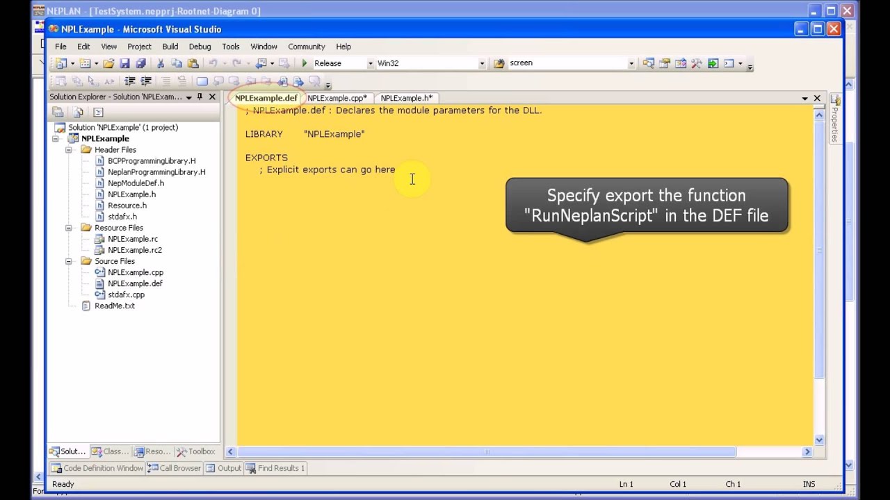 NEPLAN Programming Library