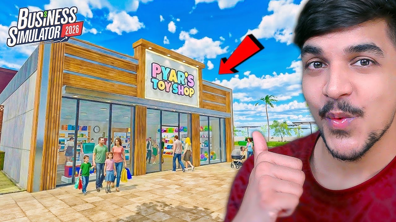 I OPENED A TOY SHOP + COSMETICS SHOP 🧸💄 | Business Simulator 2026 #4