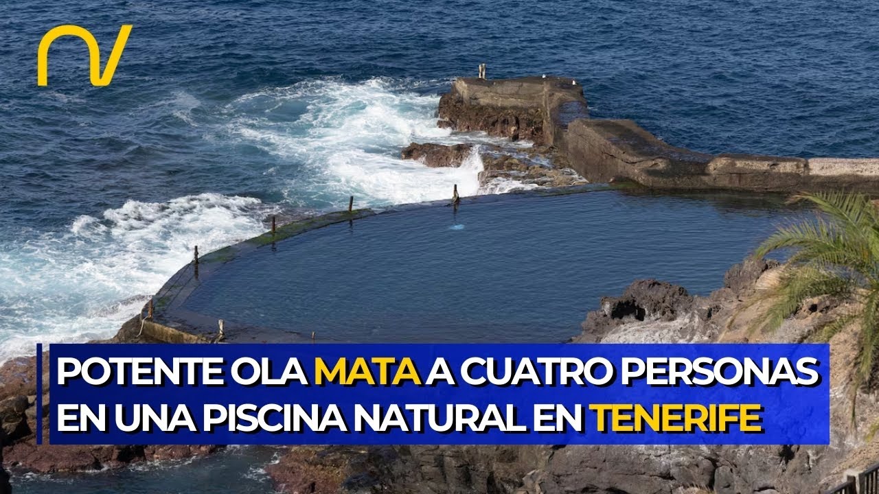 &iexcl;Olas gigantes causan tragedia en Tenerife!