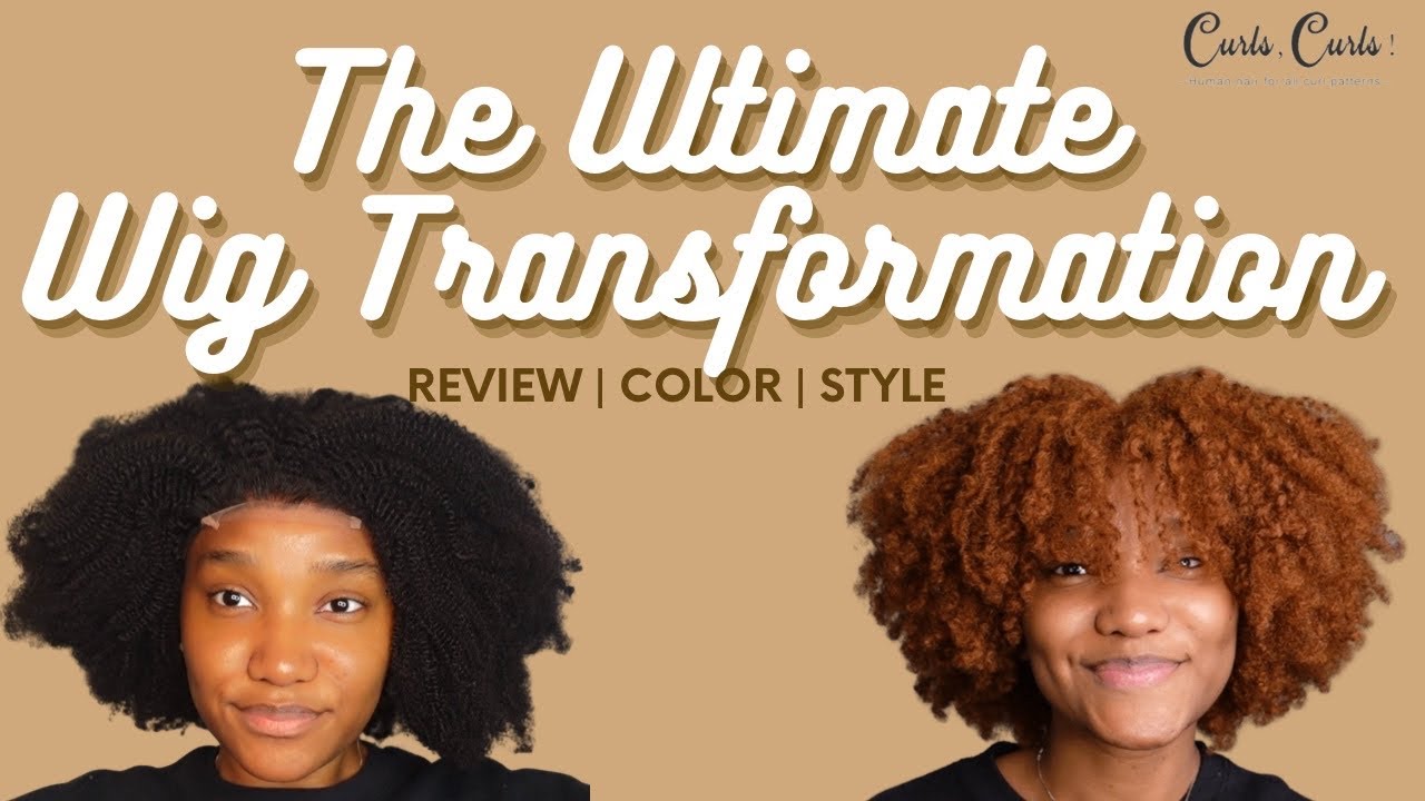 Kinky Curly 4b/4c | LACE CLOSURE WIG | COLOR, STYLE, & REVIEW | curlscurls.com