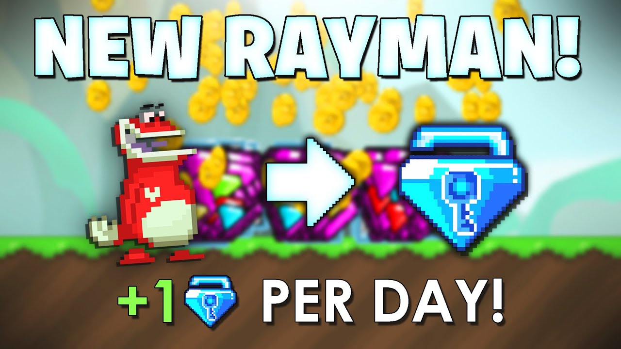 The New OP Rayman's Fists in Growtopia! (THIS WILL MAKE YOU RICH)
