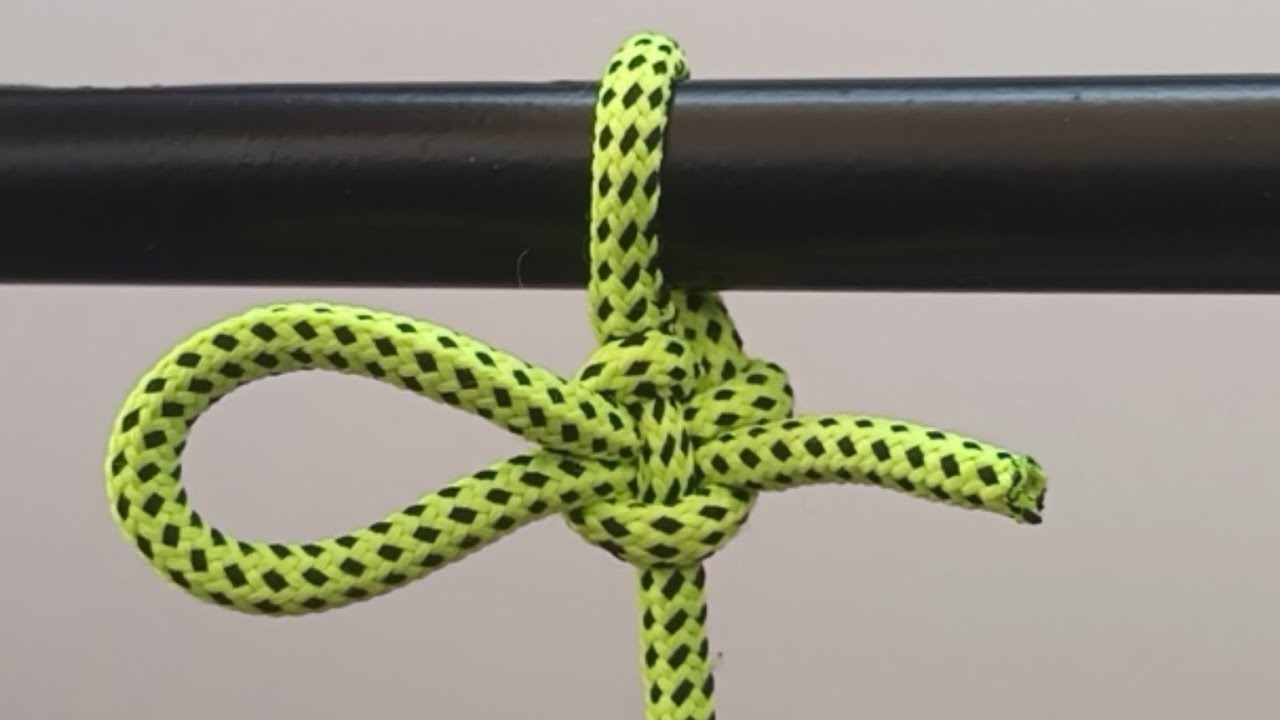 very important and reliable knot that everyone should know