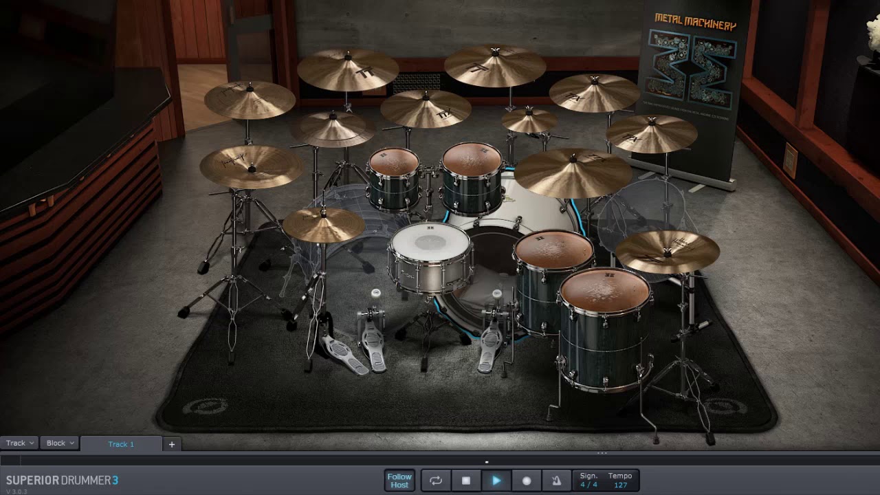 RAMMSTEIN - Spieluhr only drums midi backing track