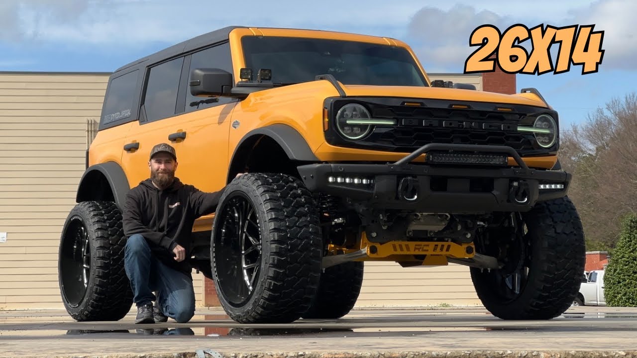 Sky High: представляем самый впечатляющий Ford Bronco с колесами 26x14 и шинами 37 дюймов