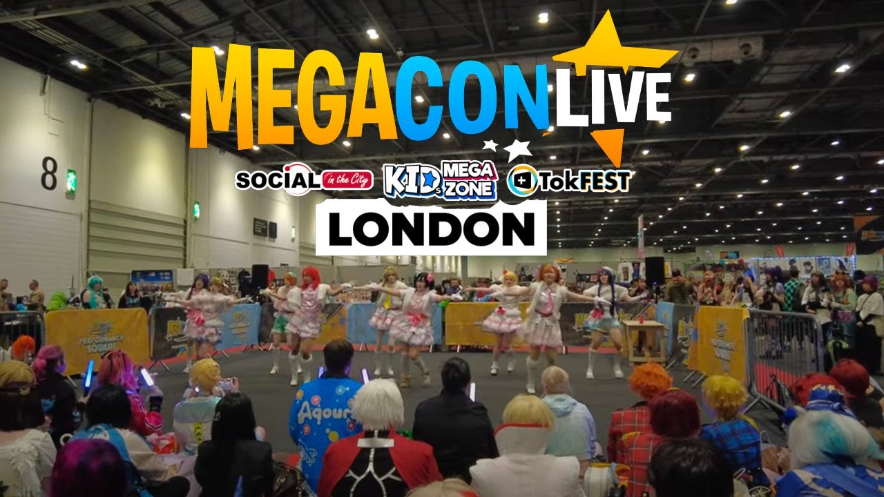 Virtual Tour of Mega Con Live London | 4K60FPS