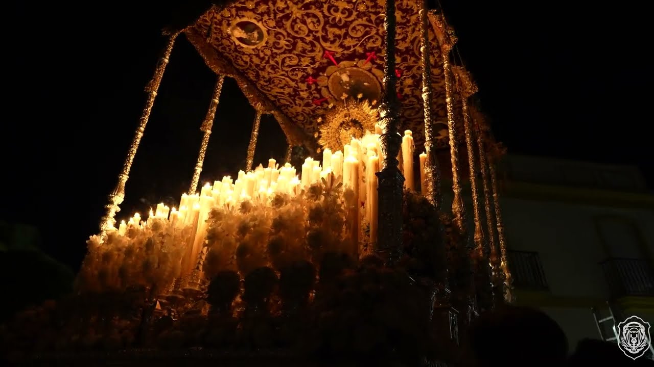 [4k] VIRGEN DE LA SOLEDAD (P. G&aacute;mez Laserna) | #ResucitaEnLaPlaza24 Hermandad de Santiago