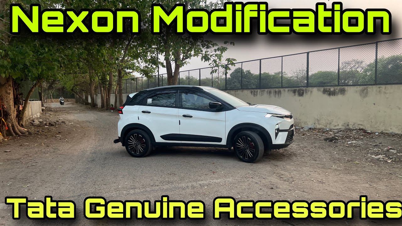 Nexon Smart Plus S Modification 🤩Nexon Facelift Modified 🤩 Nexon Modification With Price 🤩 #nexon
