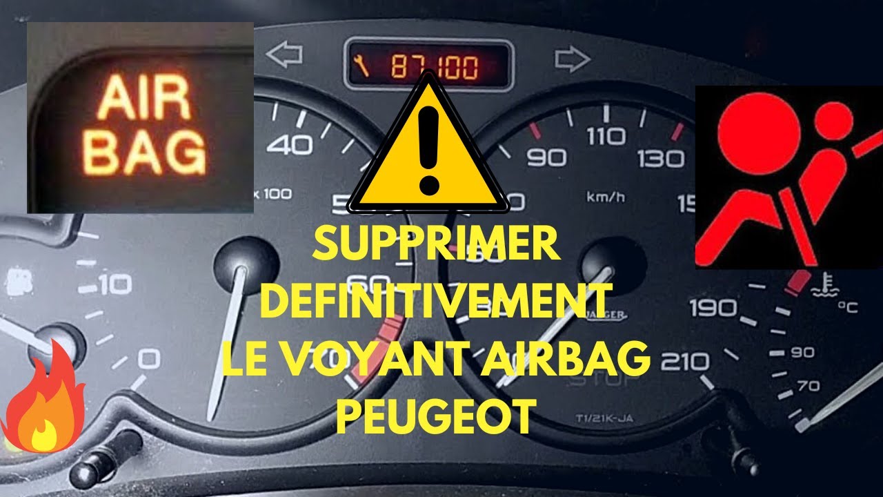 Default airbag peugeot 106/206/207/208/306/307/308...