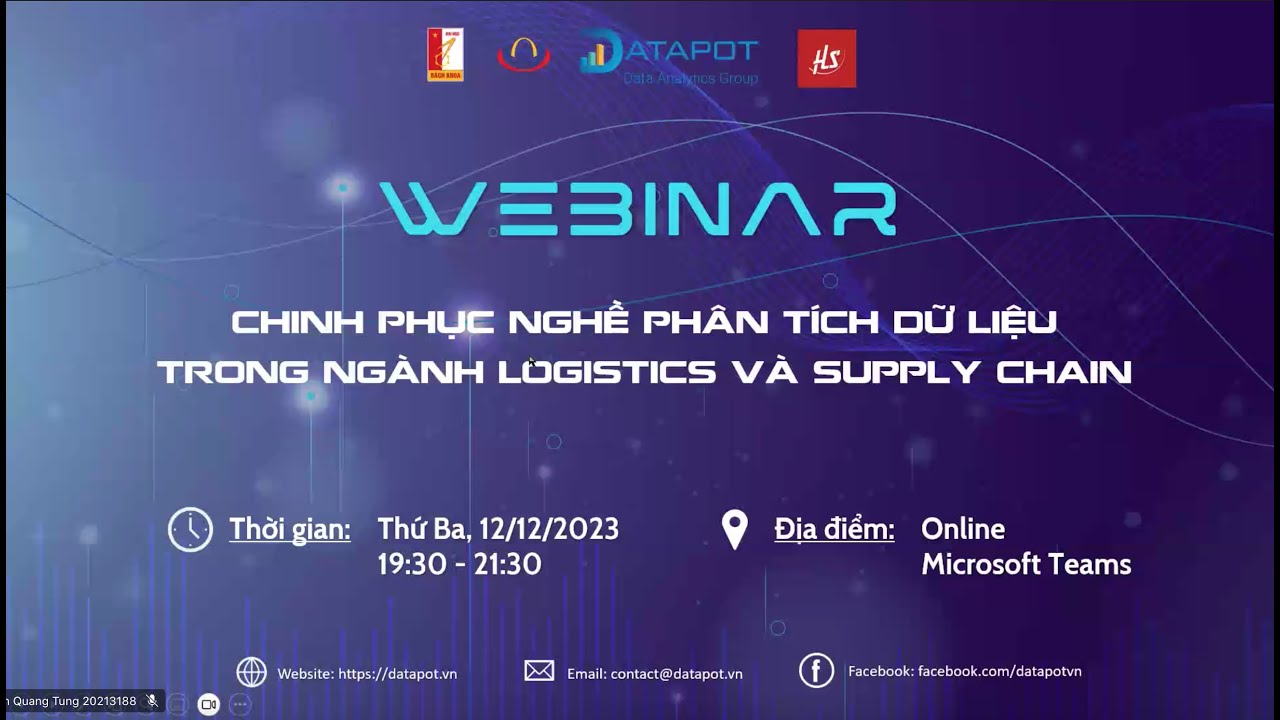 Chinh phục nghề phân tích dữ liệu trong ngành Logistics và Supply Chain