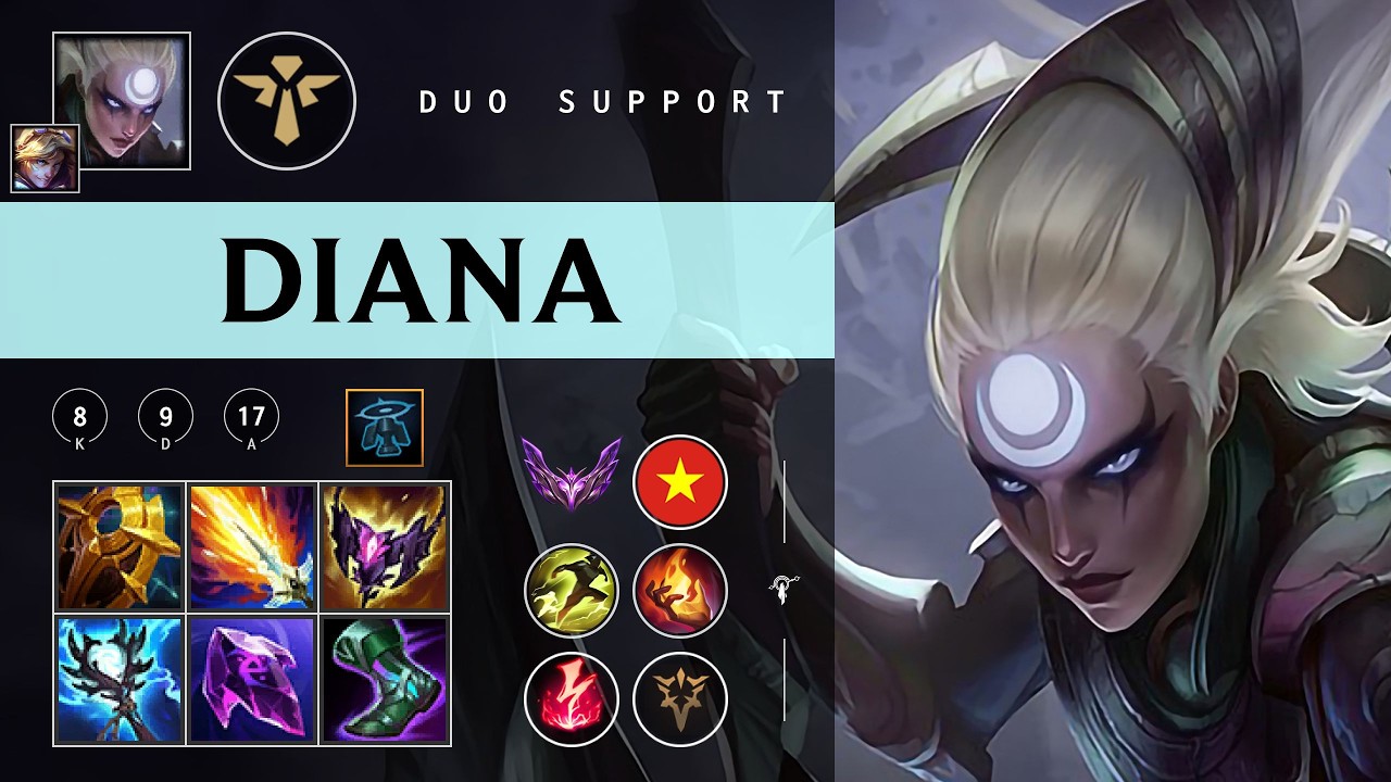 Diana Support vs Bard - VN Master Patch 26.04